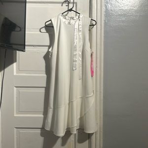 White Betsey Johnson dress